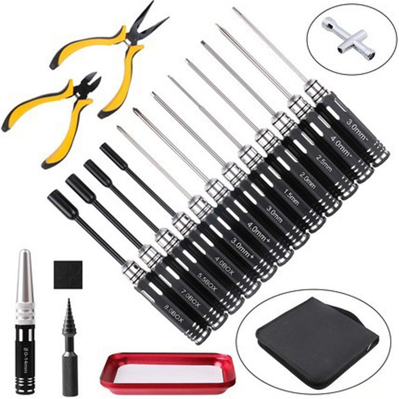 18 em 1 / 23 em 1 RC Kits de F - Fpv Drone Tool Kit avaliação e preço